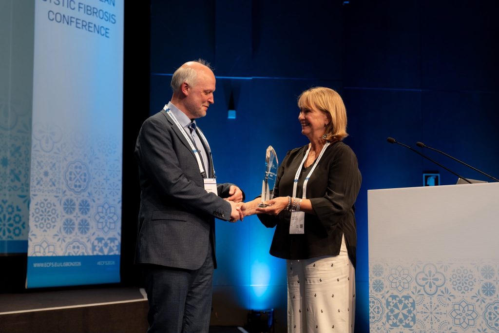 Lutz Naehrlich, Pharmacoepidemiological Studies Director, recognized with prestigious ECFS Award